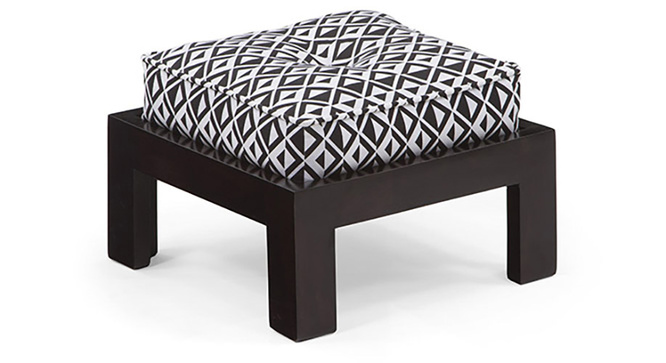 Caffino Coffee Table Set(Ebony&Black&White)
